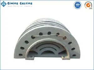 Roll mill liners by Qiming Casting