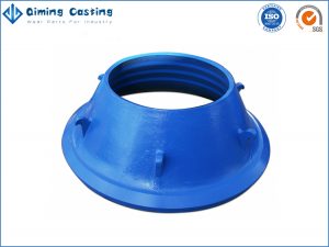 Pièces d'usure de concasseur à cône par Qiming Casting