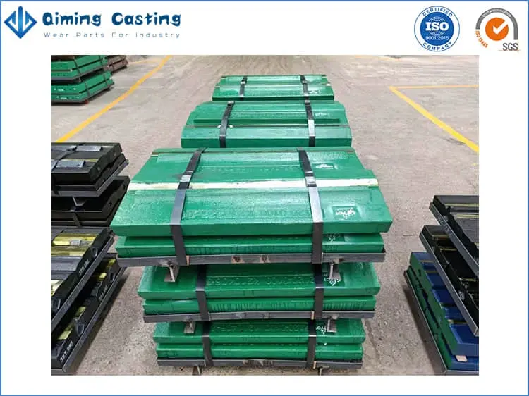 RM100 martensitic ceramic blow bars