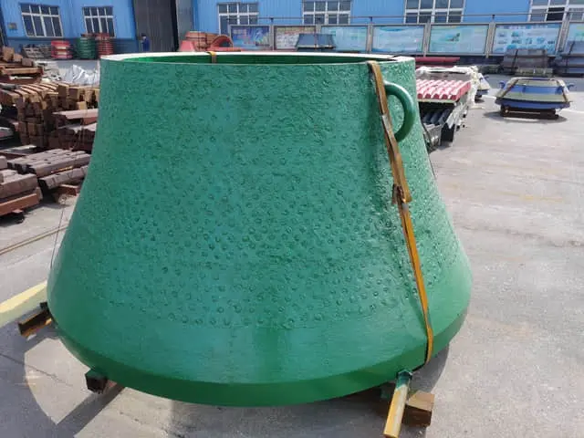 Titanium Carbide Inlay Gyratory Crusher Liner