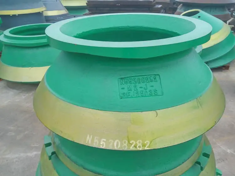 Mn18Cr2 Crusher Liners Casting Standard