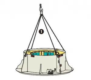 VSI Crusher Rotor Removal