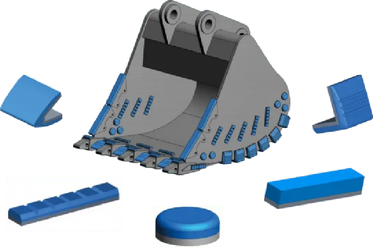 Bimetallic Wear Parts