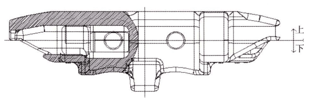 Fig.4 Skematisk støbeprocesdesign