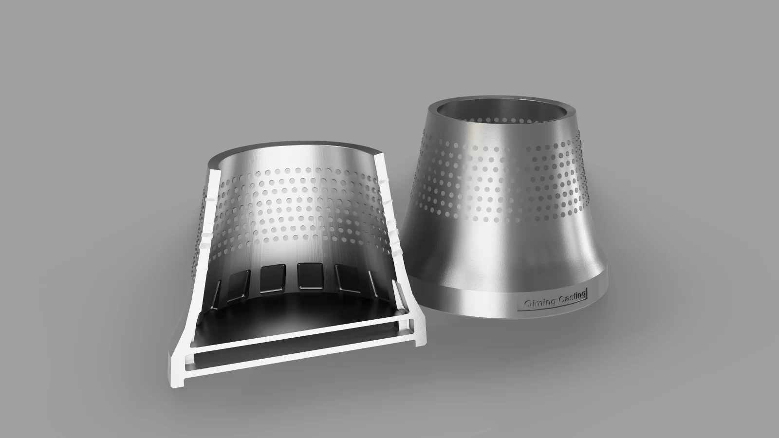 TIC Inserts Gyratory Mantles