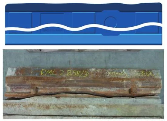 Hammer breaks in the middle