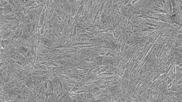 Martensitic blow bars Metallographic Organization