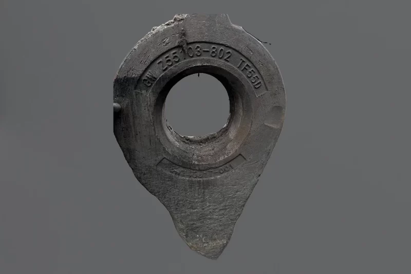 288kg DHT Hammer After Used