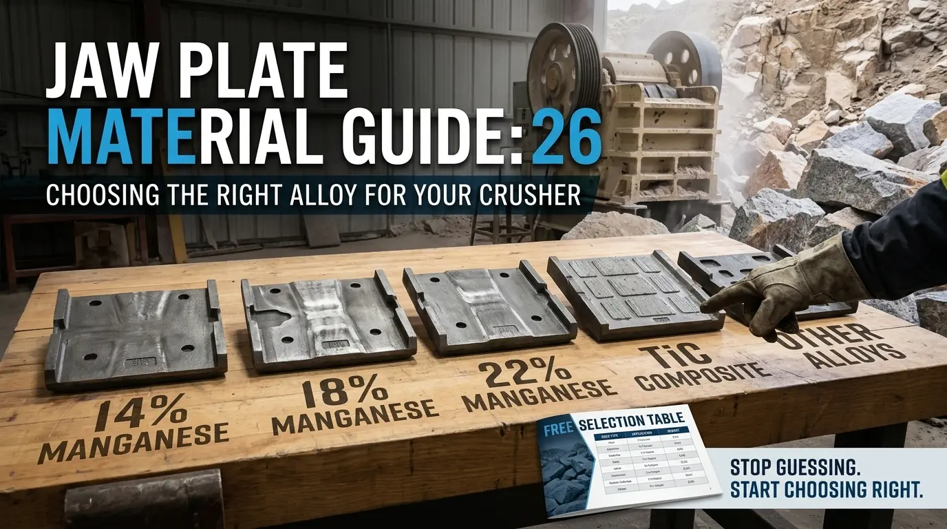Jaw Plate Material Guide